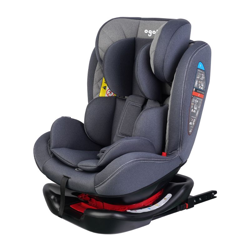 ZK701AチャイルドセーフティシートISOFIX 360度グループ0123 ECE R4404 0-36kg 0-12年