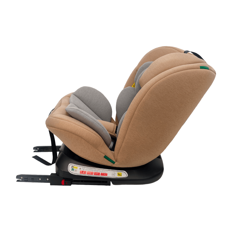 OG801A ECE R129 ISIZEベビーカーシート40-150cm Isofix Child Safety Seats 360度回転する子供のための大きなリクライニング