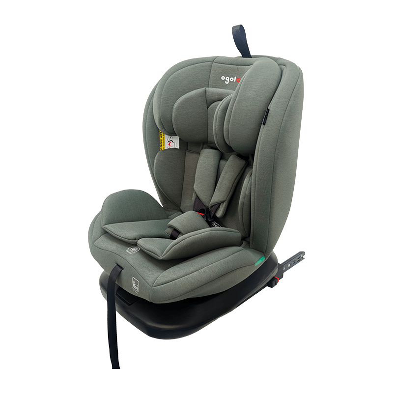 OG801A ECE R129 ISIZEベビーカーシート40-150cm Isofix Child Safety Seats 360度回転する子供のための大きなリクライニング