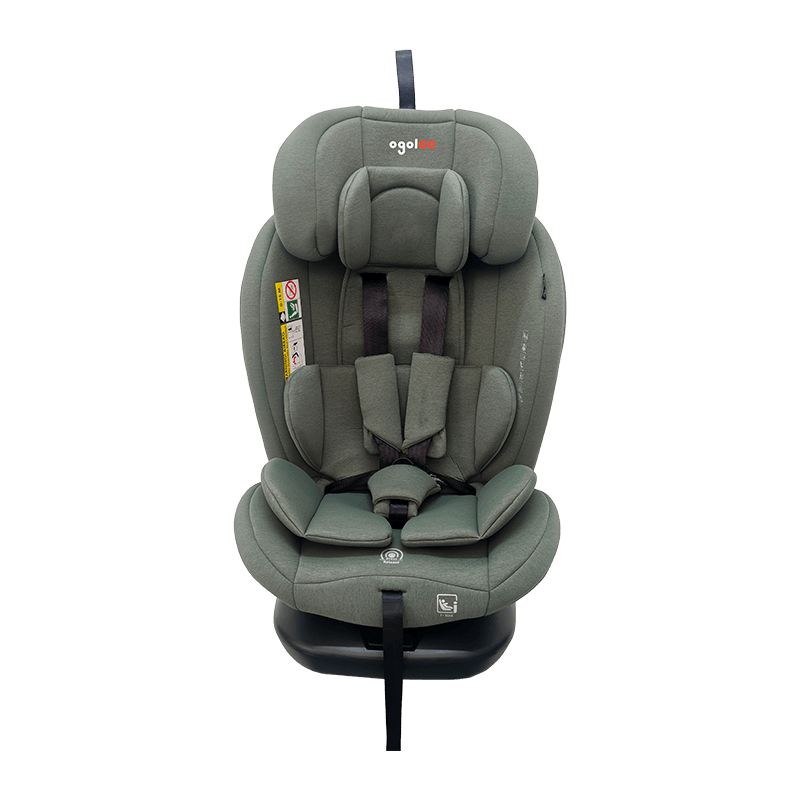 OG801A ECE R129 ISIZEベビーカーシート40-150cm Isofix Child Safety Seats 360度回転する子供のための大きなリクライニング