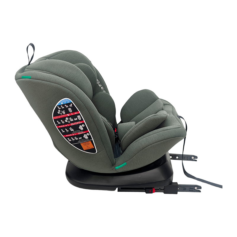 OG801A ECE R129 ISIZEベビーカーシート40-150cm Isofix Child Safety Seats 360度回転する子供のための大きなリクライニング