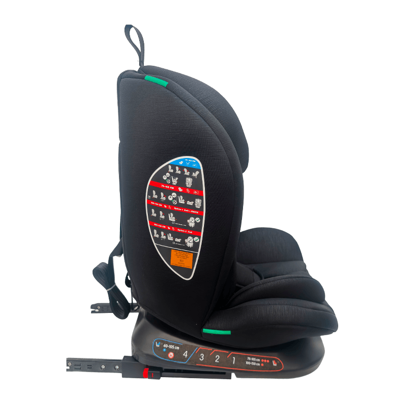 40-150cmのOG801A ECE R129コンバーチブルベイビーグループ0 1 2 3 ISOFIXを使用したカーシート拘束