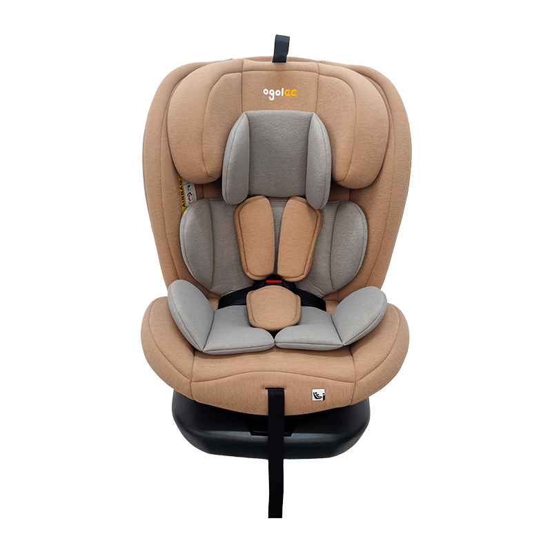 OG801A ECE R129 ISIZEベビーカーシート40-150cm Isofix Child Safety Seats 360度回転する子供のための大きなリクライニング