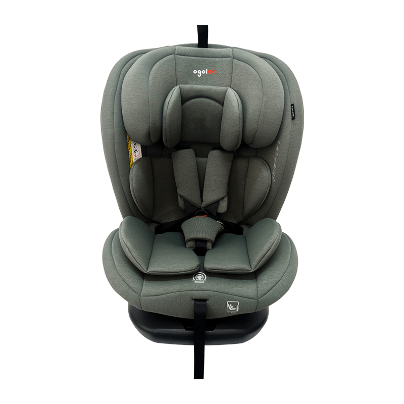 OG801A ECE R129 ISIZEベビーカーシート40-150cm Isofix Child Safety Seats 360度回転する子供のための大きなリクライニング