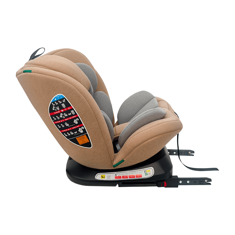 OG801A ECE R129 ISIZEベビーカーシート40-150cm Isofix Child Safety Seats 360度回転する子供のための大きなリクライニング